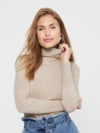 ONLY PULLOVER VENICE LONG SLEEVE WOMEN (WHITECAP GRAY) 15183772 WTG