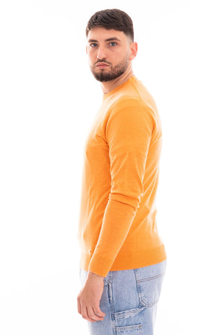 MARKUP ROUND NECK LONG SLEEVE T-SHIRT IN COTTON MK10006 MDN