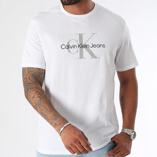 CALVIN KLEIN JEANS SHORT SLEEVE T-SHIRT WITH FRONT LOGO MEN 40EM286 YAA