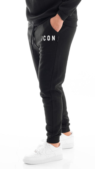 ICON PANTALONE CON LOGO GRANDE UOMO IU9018P NRP