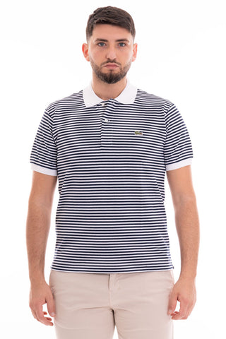 LACOSTE POLO DI COTONE A RIGHE ORIGINAL UOMO PH9753 522