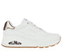 SKECHERS W UNO SHIMMER AWAY 155196 WHT COVI SRL 