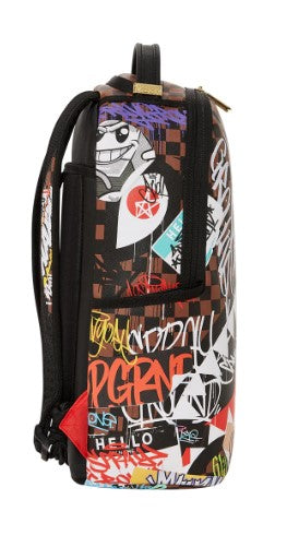 SPRAYGROUND TAGGED UP SHARKS IN PARIS BACKPACK B5119 COVI SRL 