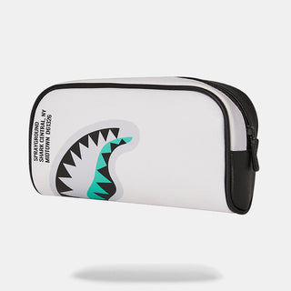 SPRAYGROUND SHARK CENTRAL PENCIL CASE WITH ICONIC LOGO B6545