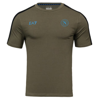 EA7 NAPOLI TEAM MEN'S T-SHIRT N25R01 OLI