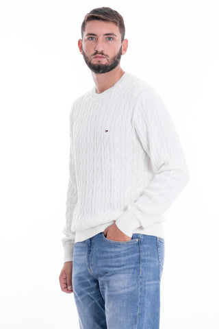 TOMMY HILFIGER M CLASSIC CABLE CREW NECK MW33132 COVI SRL 