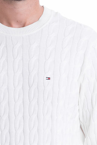 TOMMY HILFIGER M CLASSIC CABLE CREW NECK MW33132 COVI SRL 