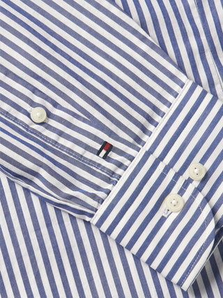 TOMMY HILFIGER M DC SILKY CLASSIC STRIPE SF SHIRT MW31903 COVI SRL 