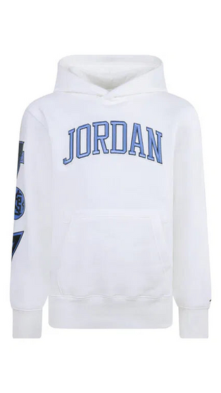 NIKE JORDAN SWEATSHIRT WITH EMBROIDERED WRITING JORDAN JR 95D543 782