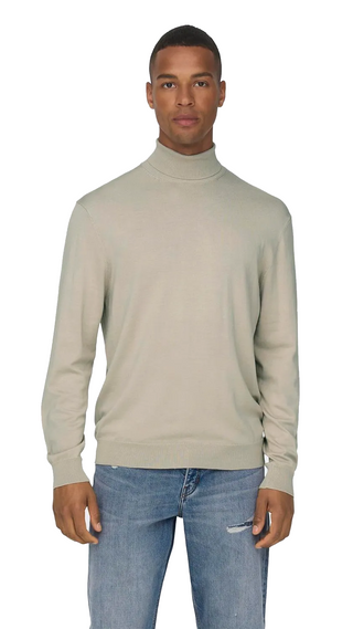 ONLY&SONS MAGLIONE WYLER COLLO ALTO UOMO 22020879 SVL