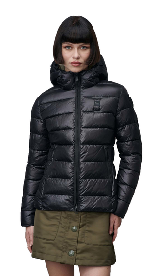 BLAUER CAROLL DOWN JACKET WITH HOOD WOMEN BLDC02041 006648 999EI