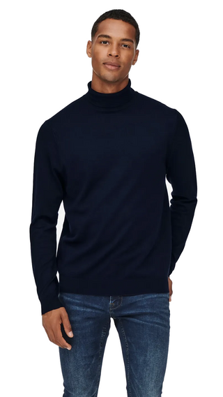 ONLY&SONS MAGLIONE WYLER COLLO ALTO UOMO 22020879 DKN