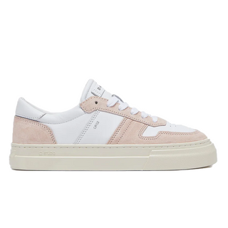 DATE SNEAKERS IN PELLE STUDIO BICOLOR W411-SD-BC-RO