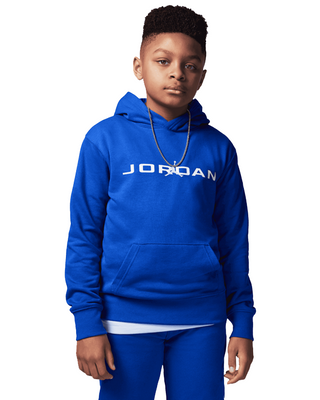 NIKE JORDAN FELPA CON CAPPUCCIO CON LOGO JORDAN JR 95D744 B5K