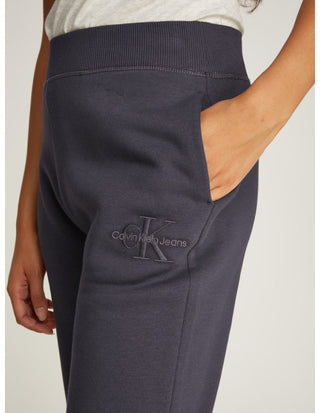 CALVIN KLEIN JEANS CK LOGO TRACKSUIT PANTS WOMEN J223590 BAN