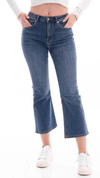 MARKUP JEANS CROPPED FIVE POCKET WOMEN MW765016 BLUE