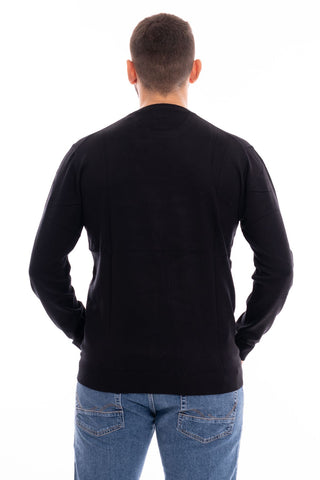 MARKUP CREW NECK SWEATER MEN MK20010 BLACK