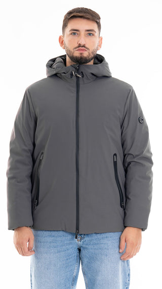 MARKUP GIUBBOTTO CON CAPPUCCIO IN SOFTSHELL UOMO MK794011 PMO