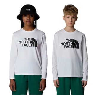 THE NORTH FACE T-SHIRT MANICA LUNGA  JR NF0A89J2FN4