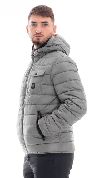 REFRIGIWEAR GIUBBOTTO JOSH CON CAPPUCCIO UOMO G23308 NY0185 G01010