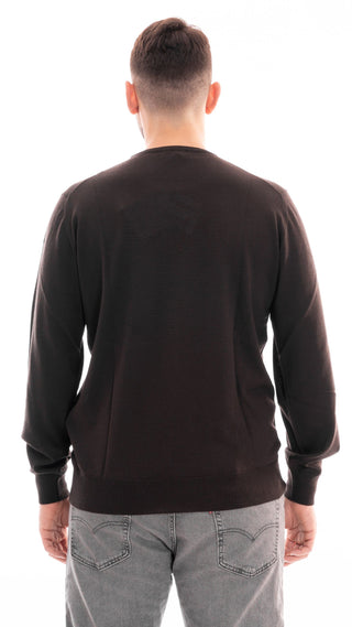 K-WAY MEN'S SEBASTIEN MERINO PULLOVER K6113BW H37