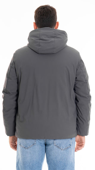 MARKUP GIUBBOTTO CON CAPPUCCIO IN SOFTSHELL UOMO MK794011 PMO