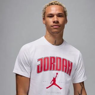 NIKE JORDAN T-SHIRT CON LOGO JORDAN UOMO HQ0009 100