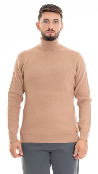 MARKUP MAGLIONE COLLO ALTO IN COSTA INGLESE UOMO MK790030 CML