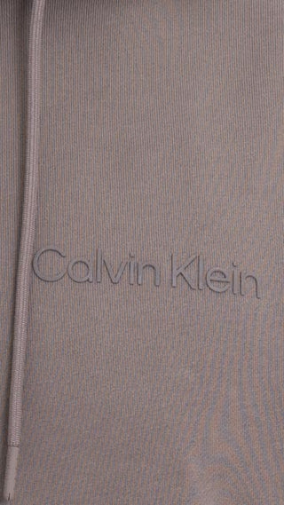 CALVIN KLEIN JEANS FELPA CON CAPPUCCIO INSTITUTIONAL UOMO J326404 PBX