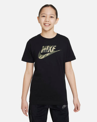 NIKE T-SHIRT CLUB SESONAL CAMO JR FD3957 010