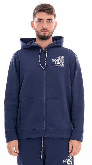 THE NORTH FACE .FELPA NEW BLANCA IN COTONE UOMO NF0A88WQN9E