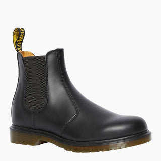 Dr.MARTENS 2976 BLACK SMOOTH-BOOTS WITHOUT LACES MEN 1185 3001