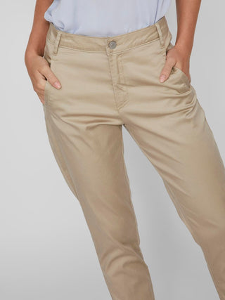 VILA PANTALONE CHINO DONNA 14050349 STC