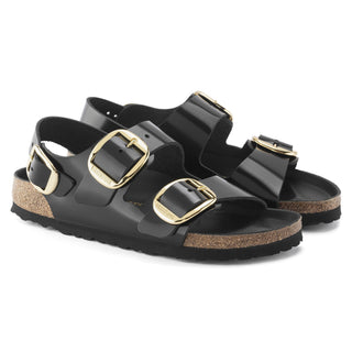 BIRKENSTOCK SANDALI MILANO BIG BUCKLE NATURAL LEATHER 1024211