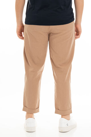 LORD PARTENOPEI LINEN TROUSERS PANTAM24-TAB