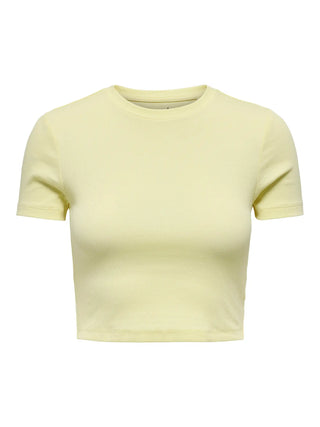 ONLY BETTY T-SHIRT GIROCOLLO DONNA (COL: DOUBLE CREAM) 15311891 DEC