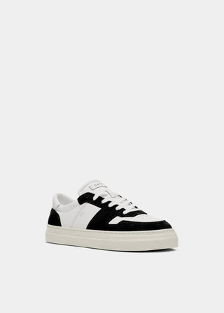 DATE TWO-TONE STUDIO LEATHER SNEAKERS M411-SD-BC-WB