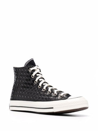 CONVERSE CHUCK 70 IN PELLE INTRECCIATA ALTA 172338C