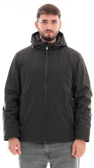 MARKUP SHORT PARKA IN TECHNICAL FABRIC MEN MK24006 MLR