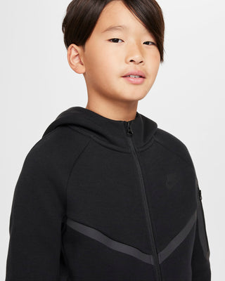 NIKE TECH ZIP HOODIE UNISEX JR HV5867 010