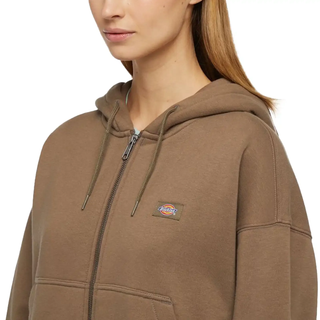 DICKIES FELPA CON CAPPUCCIO E ZIP OAKPORT DONNA DK0A4Y1ZMR11