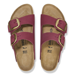 BIRKENSTOCK SANDALO ARIZONA CON  FIBIA GRANDE IN PELLE DONNA 1027989