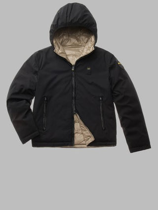 BLAUER PIUMINO BALLARD CON CAPPUCCIO UOMO BLUC06054 005480 999