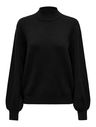 ONLY MAGLIONE LANNY A COLLO ALTO DONNA 15327635 BLK