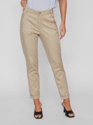 VILA PANTALONE CHINO DONNA 14050349 STC