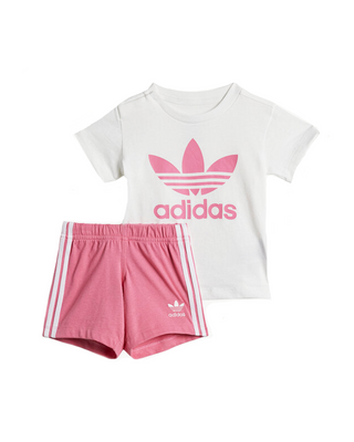 ADIDAS ORIGINALS TUTA CON T-SHIRT E PANTALONCINO JR JE0523