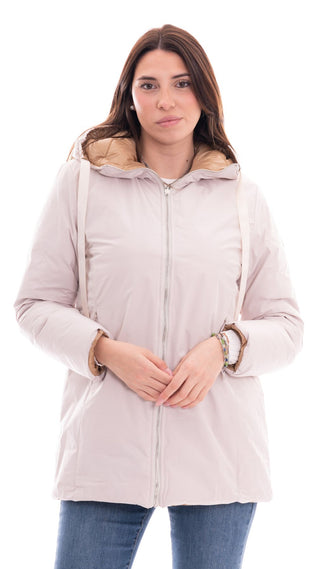 MARKUP LONG REVERSIBLE JACKET IN TECHNICAL FABRIC WOMEN MW764024 GHC