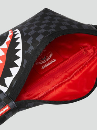 SPRAYGROUND CHECK SHARK ICONIC LOGO BAG B6573