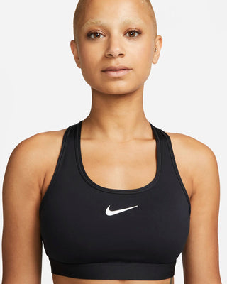 NIKE WOMEN'S SWOOSH MEDIUM-SUPPORT SPORTS BRA DX6821 010