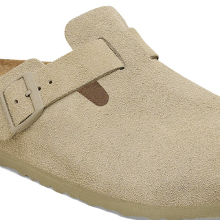 BIRKENSTOCK SANDALI BOSTON FADED SUEDE LEATHER 1025844